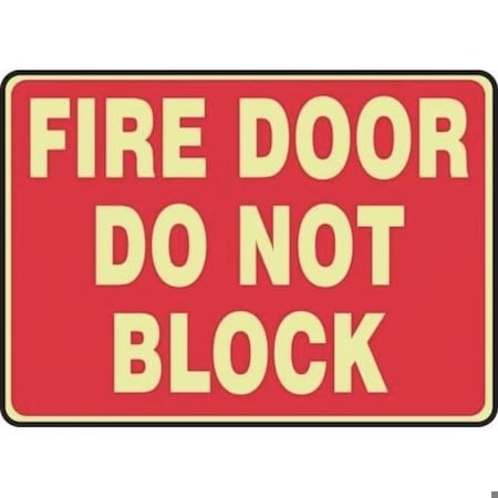 Accuform Safety Sign FIRE EXTINGUISHER DOWN MFXG578XP MFXG578XP